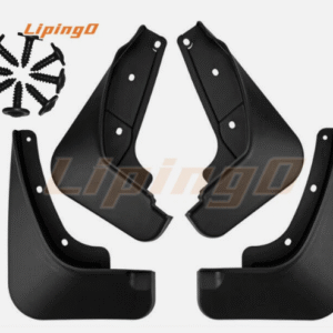 4PCS ABS Matte Black Splashproof Fender Guards for Hyundai Kona 2024–2025